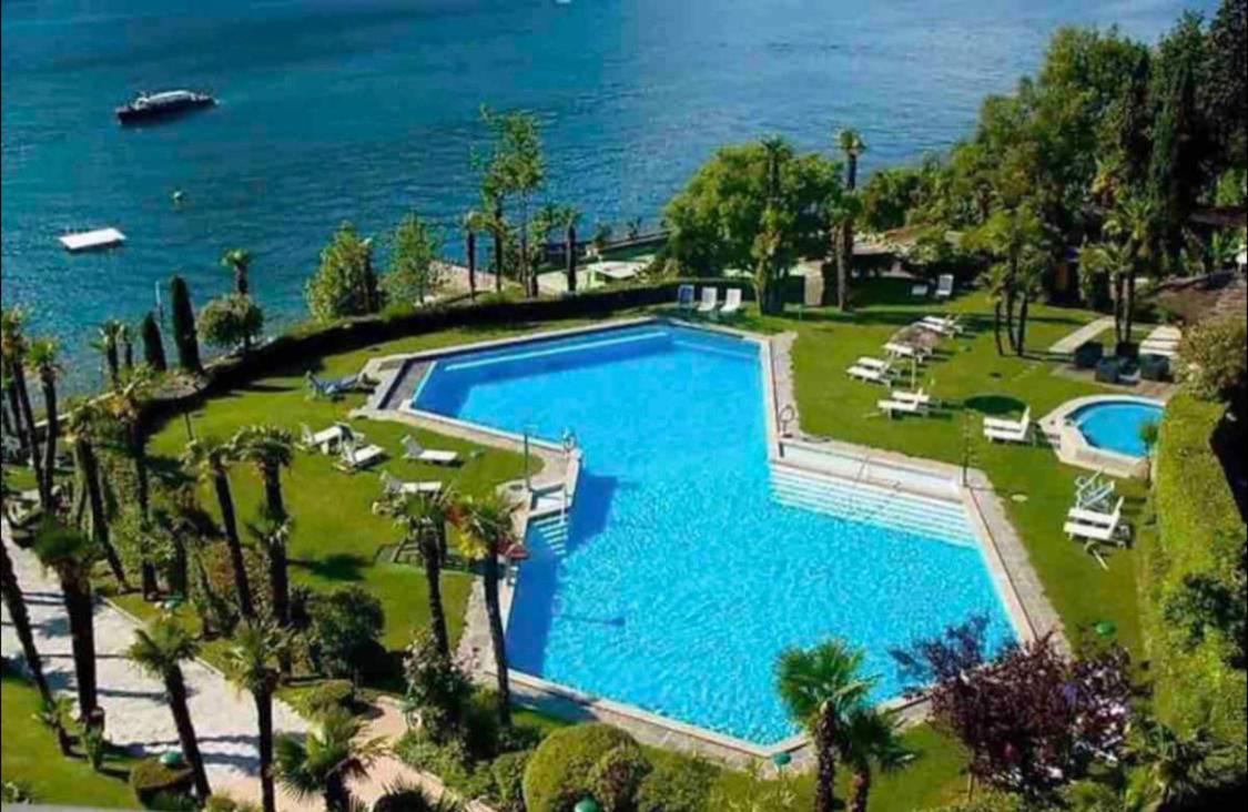 Bellavista Apartment Bissone Esterno foto