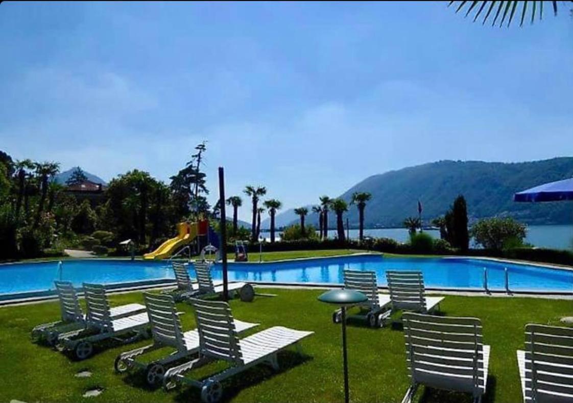 Bellavista Apartment Bissone Esterno foto