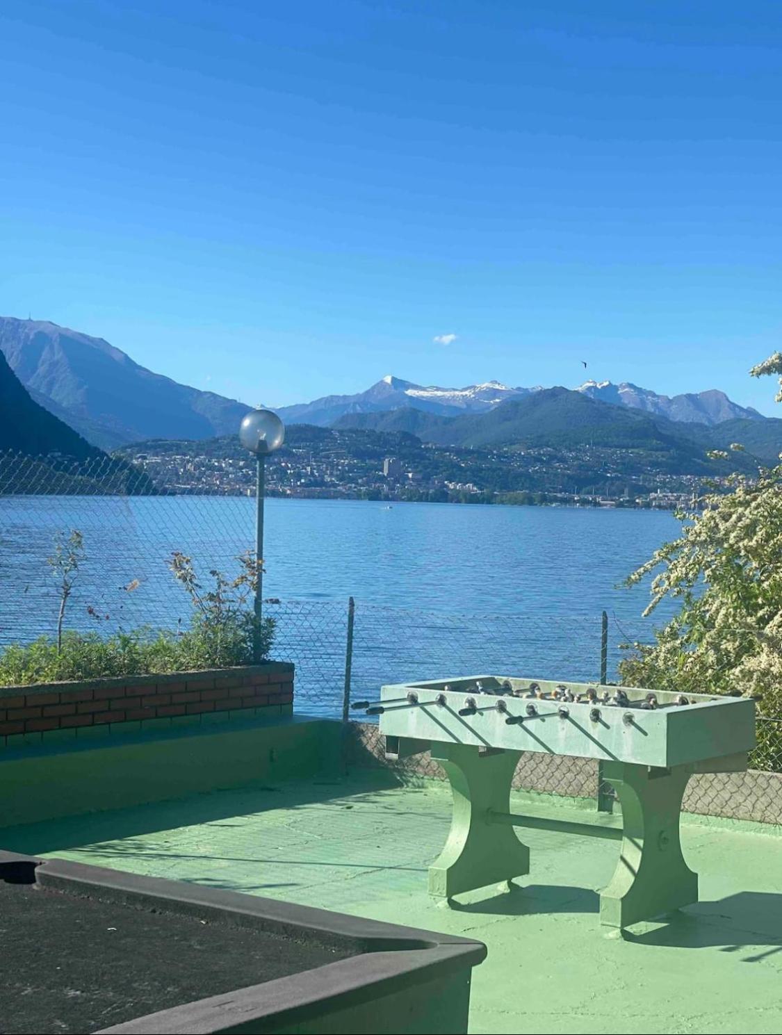 Bellavista Apartment Bissone Esterno foto