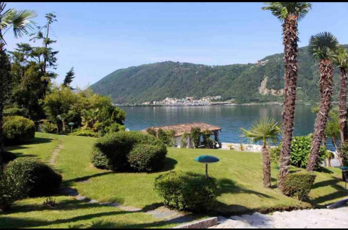Bellavista Apartment Bissone Esterno foto