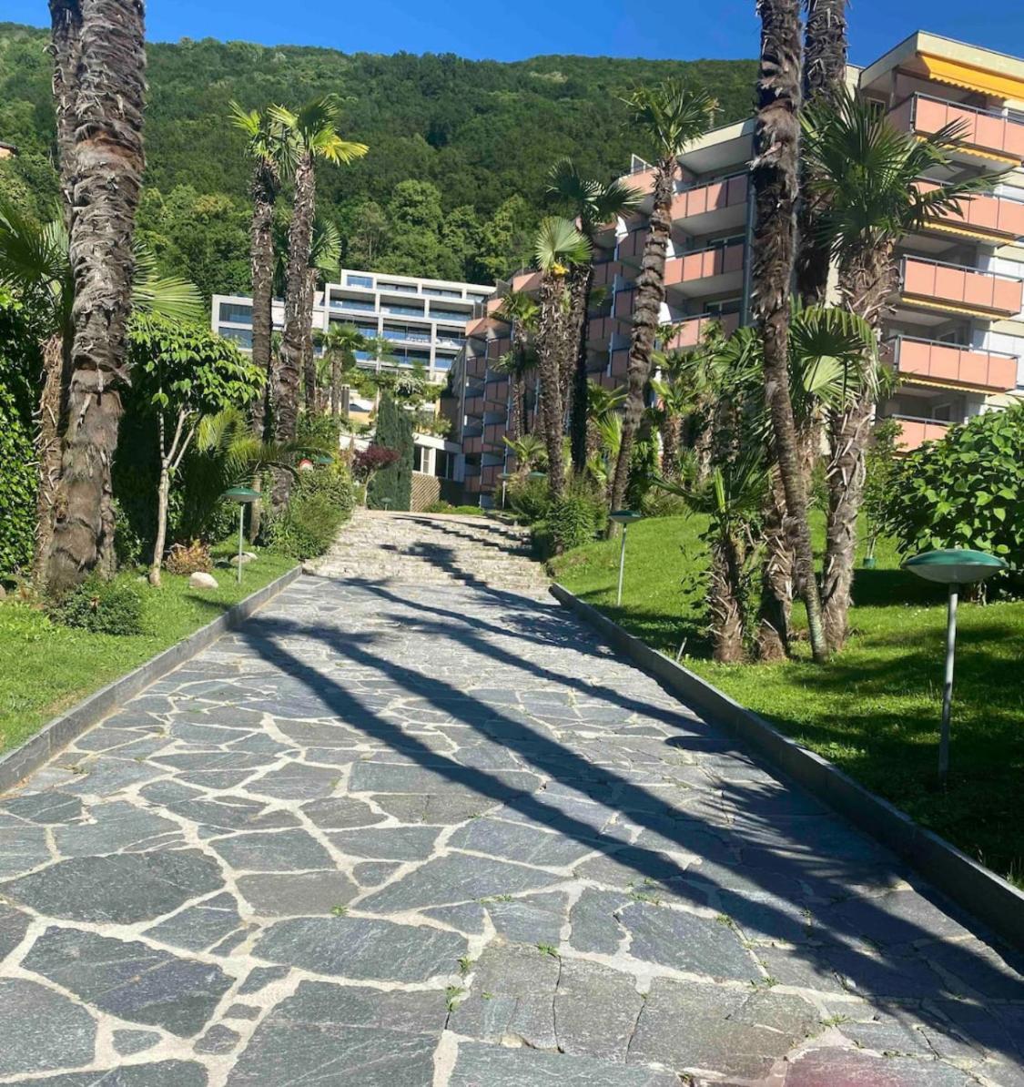 Bellavista Apartment Bissone Esterno foto