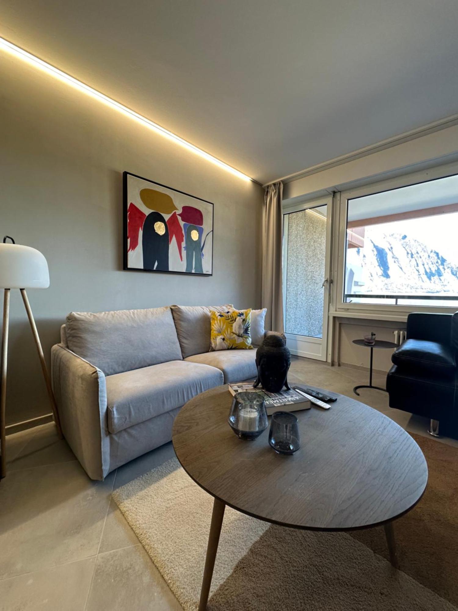 Bellavista Apartment Bissone Esterno foto